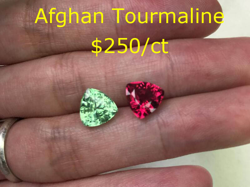 Afghan Tourmaline Pair Price