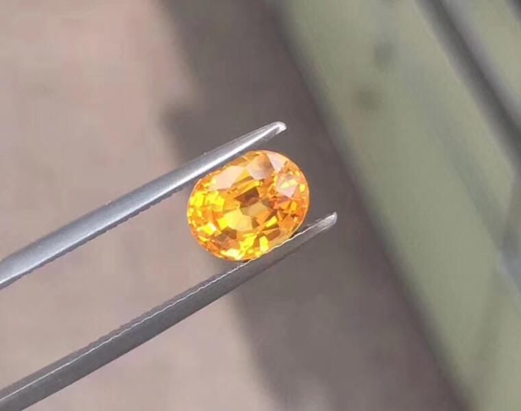 Yellow Sapphire from Sri Lanka