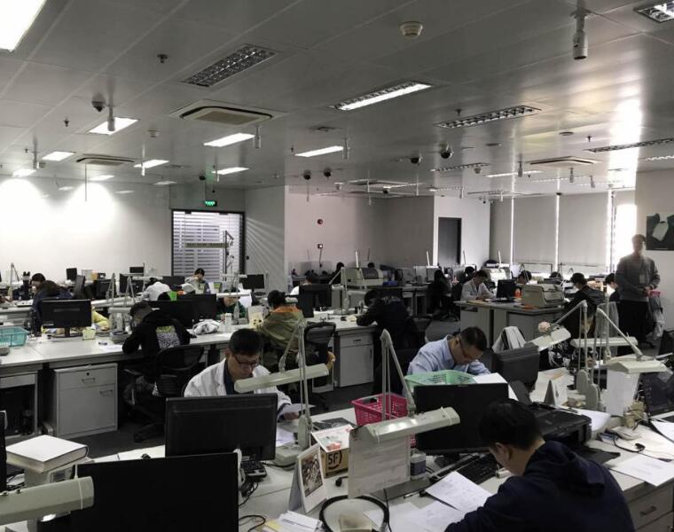 Gems Certificate in China, NGTC Diamond Lab and Grading.